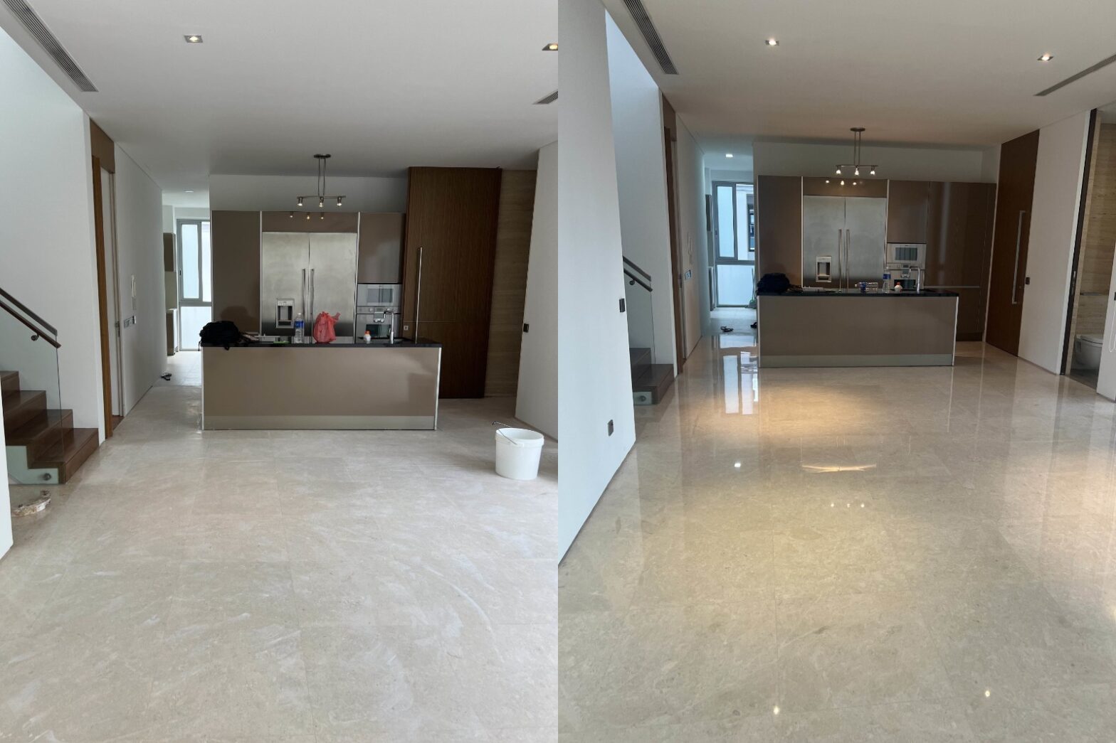 Marble shine service in Singapore by R&S POLISHING – restoring shine and elegance to dull marble floors