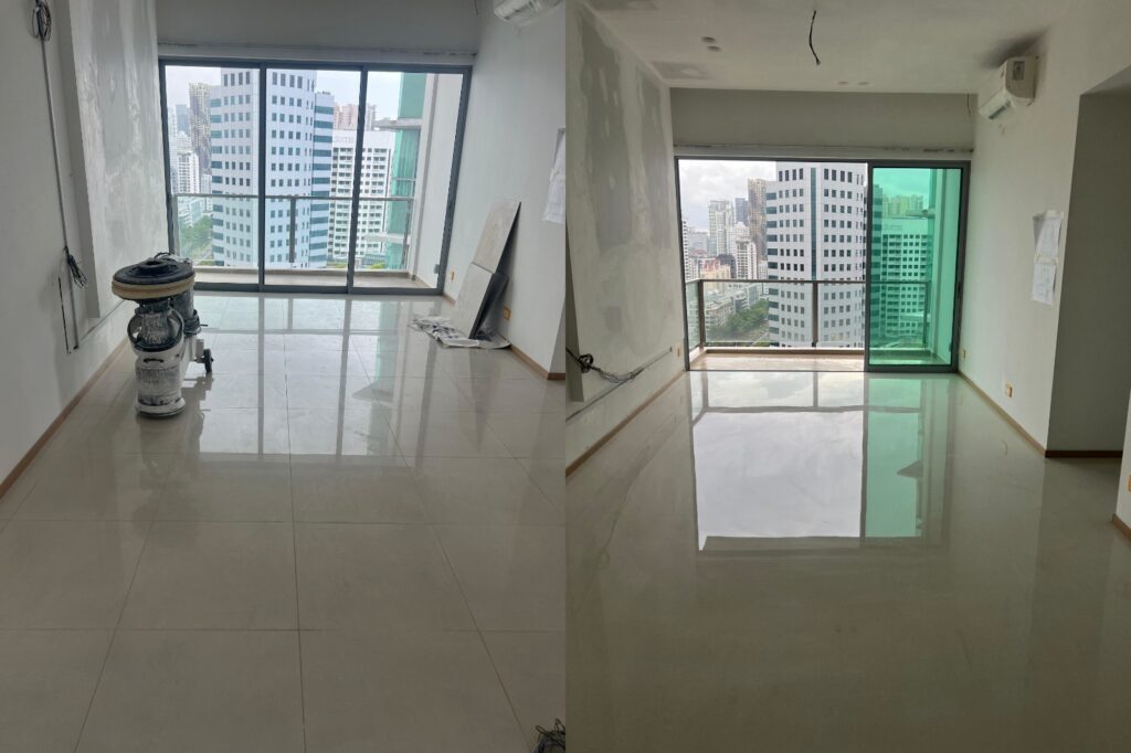 Affordable Homogeneous Tiles Polishing
