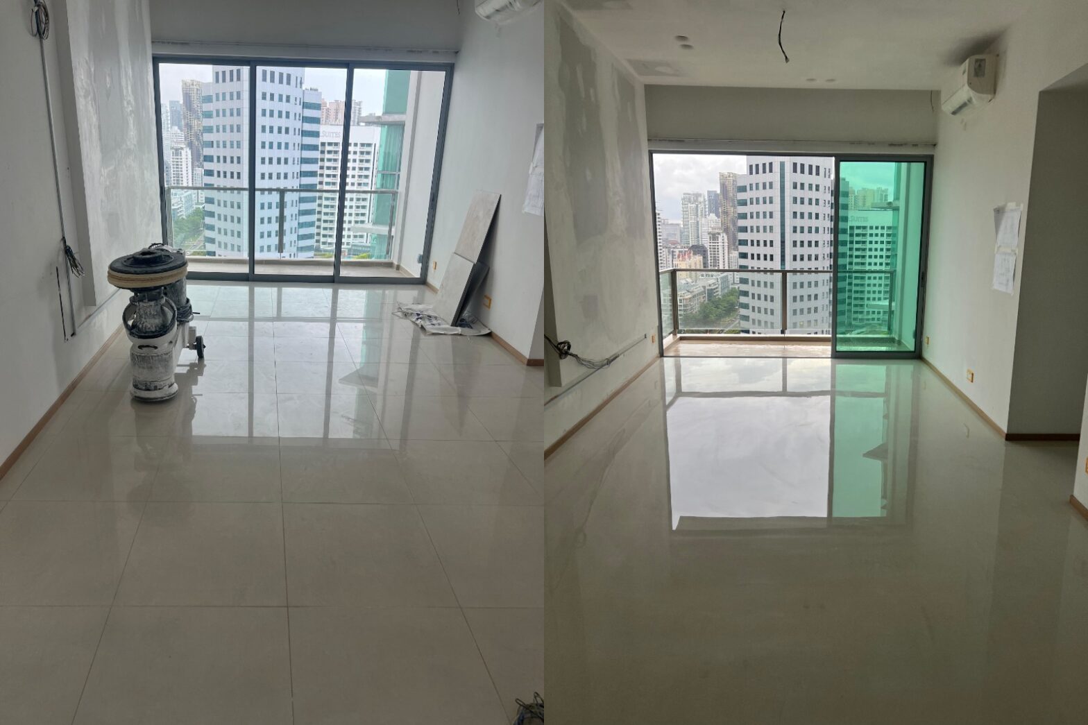 Affordable Homogeneous Tiles Polishing