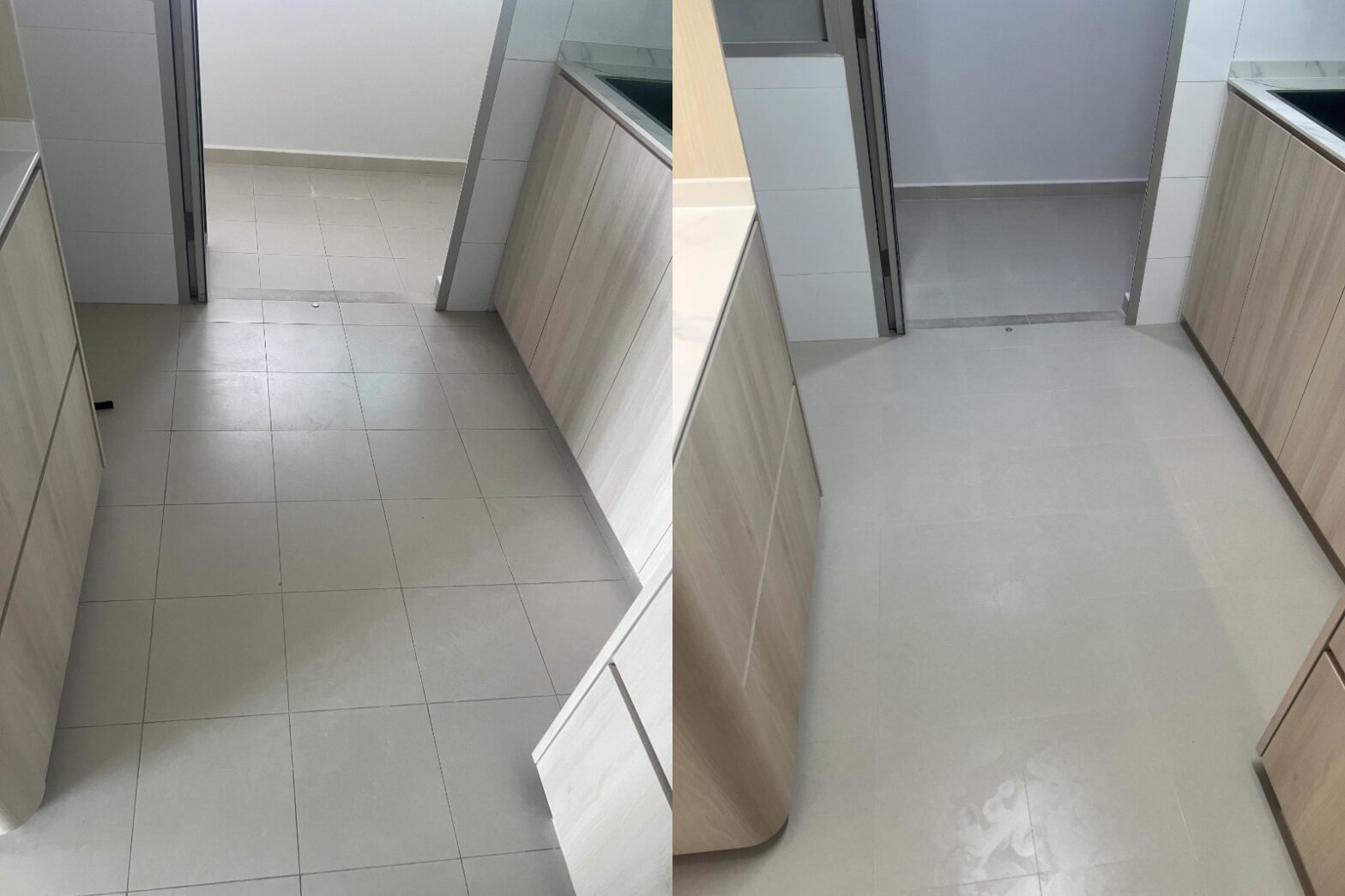 High-durability grout service in Singapore for strong, long-lasting, and beautiful tile finishes by R&S POLISHING