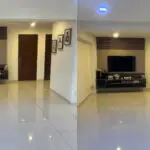 Professional homogeneous tile polishing service in Singapore.