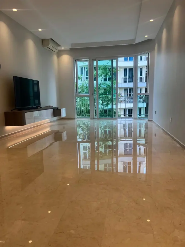 Marble Floor Polishing Restore Shine Remove Stains After